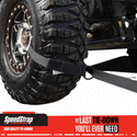 1.5" UTV Wheel Lasso Tie-Down (2 Pack) - Black