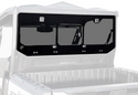 Kawasaki Ridge Glass Sliding Rear Windshield