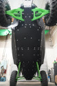 Kawasaki Teryx H2 UHMW Skid Plate and Rock Sliders