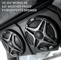 Can-Am Defender HD 10/11 Four Speaker Overhead Soundbar