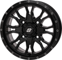 Sedona Fusion Non-Beadlock Wheel - Gloss Black