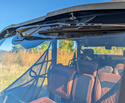 Black River CF Moto U10 Pro Tip-Out Full Glass Windshield
