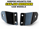 Can-Am Defender Pro-Fit Side View Mirrors (Pair)