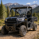 SCM Wide-View Convex Rearview Mirror for Polaris Ranger