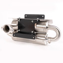 Yamaha Wolverine RMAX Twin Loop Exhaust System