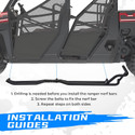 Nerf Bars Rock Sliders for Ranger Crew XP 1000 2019-2025