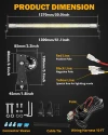 50" AUXBEAM 6-Mode Straight Light Bar