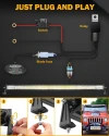 50" AUXBEAM 6-Mode Straight Light Bar