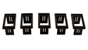 Polaris Electrical Rocker Switch Adapters 5pk