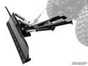 Plow Pro blade and frame illustration. Vehicle, winch and bumper are not included.