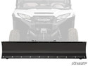 Manufacturer illustration of the SuperATV 72-inch Ridge Plow Pro kit. Vehicle, winch and bumper are not included.