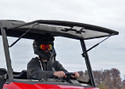 Polaris Ranger Midsize Scratch Resistant Flip Windshield Polaris Ranger Midsize Scratch Resistant Flip Windshield