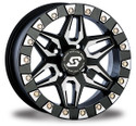 Sedona Split 6 Beadlock Black-Machined 14"