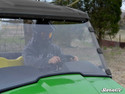 John Deere Gator XUV Full Windshield - Scratch Resistant John Deere Gator XUV Full Windshield - Scratch Resistant