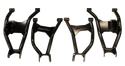 Kawasaki Mule Pro Rear Raked Upper/Lower Control Arms Kawasaki Mule Pro Rear Raked Upper/Lower Control Arms