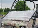 Kawasaki Mule Pro Folding Scratch Resistant Windshield Kawasaki Mule Pro Folding Scratch Resistant Windshield