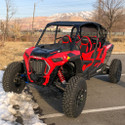 Rear Window Split Back  Polaris RZR XP Turbo S Rear Window Split Back  Polaris RZR XP Turbo S