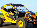 Can-Am Maverick X3 Scratch Resistant Folding Windshield
