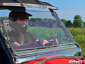 Honda Pioneer 520 Scratch Resistant Flip Up Windshield