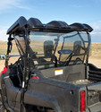 Honda Pioneer 700 Tinted Vented Rear Windshield Honda Pioneer 700 Tinted Vented Rear Windshield