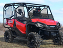Honda Pioneer 1000 Dark Tint Half Windshield