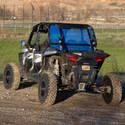 Polaris RZR XP Blue Rear Windjammer Panel Polaris RZR XP Blue Rear Windjammer Panel