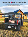 UTV Soft Cargo Camper Bed Cover Rack for Polaris Ranger