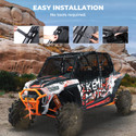 Side Window Mesh Net for Polaris RZR XP 4 1000
