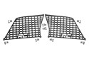 Polaris XPEDITION ADV-5 Side Window MOLLE Panel Kit