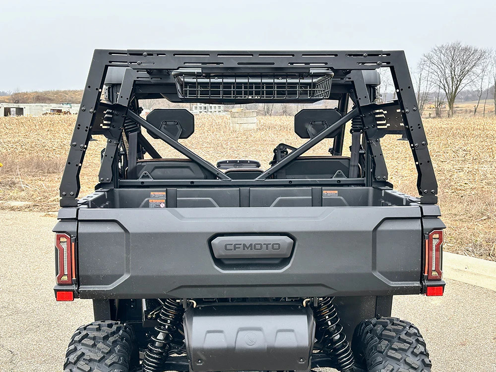 CF Moto UForce U10 Pro Rear Cargo Utility Bed Rack | UTV Direct