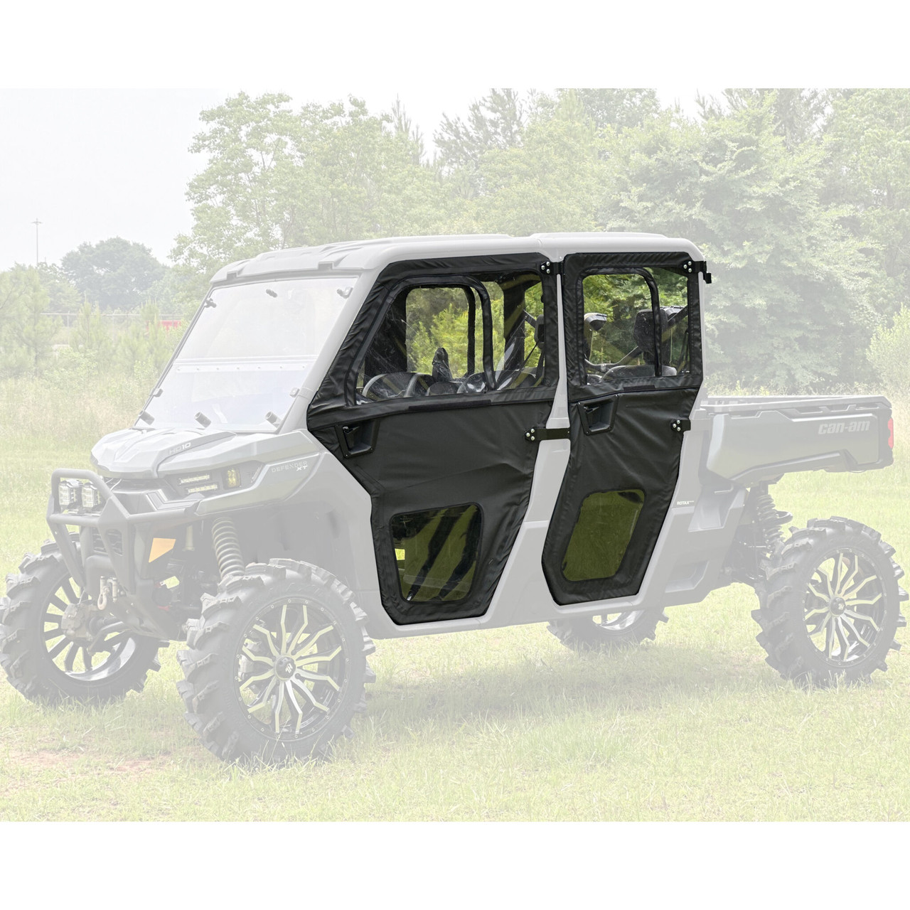 Can-Am Defender MAX Framed Door Kit by Seizmik | UTV Direct