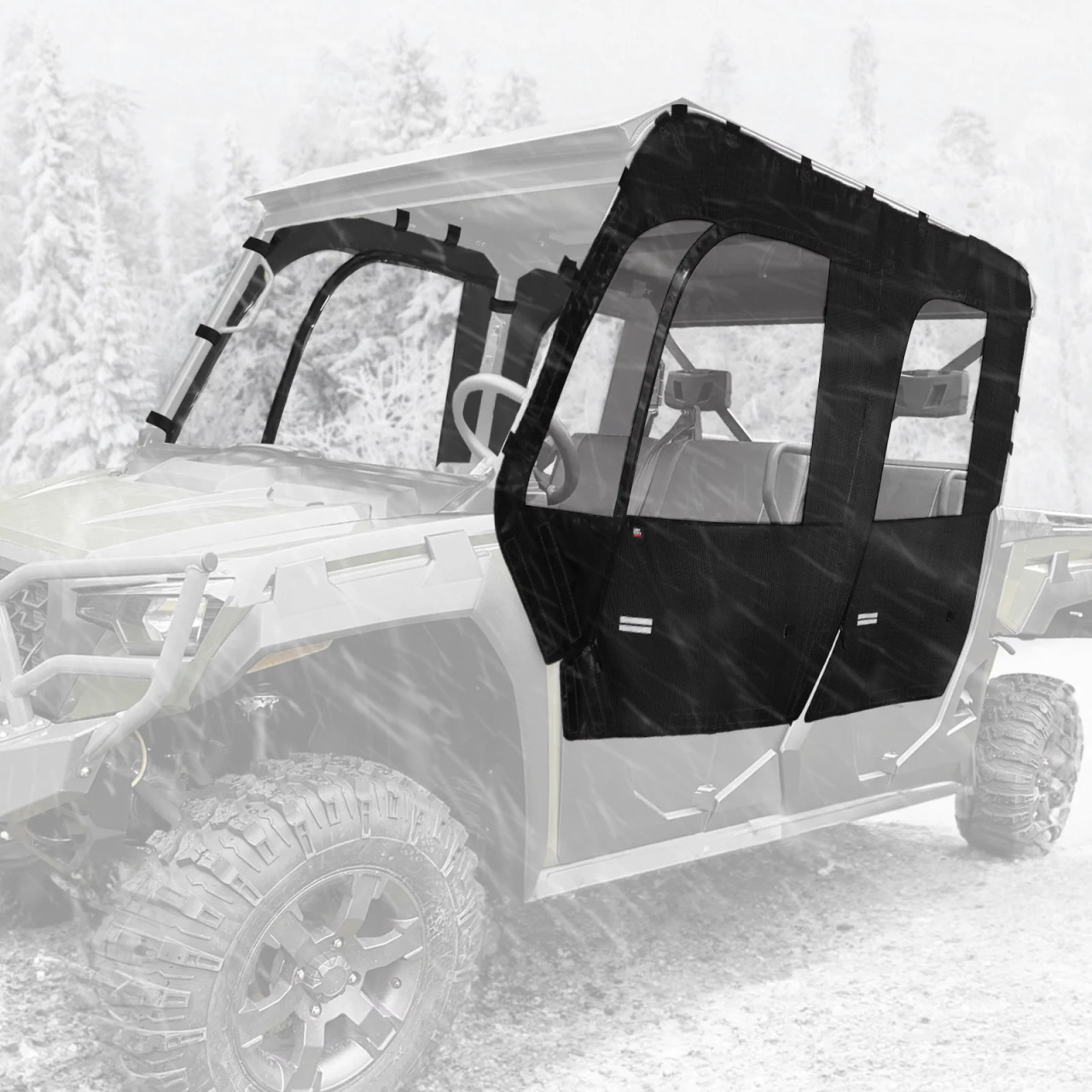 Tracker 800SX Crew Soft Side Enclosure Doors | UTV Direct