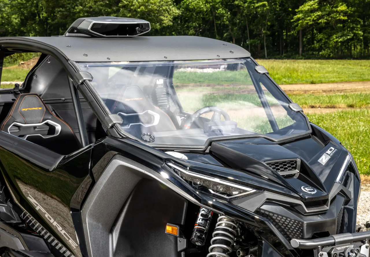 CF MOTO ZForce Z10 Scratch Resistant Full Windshield | UTV Direct
