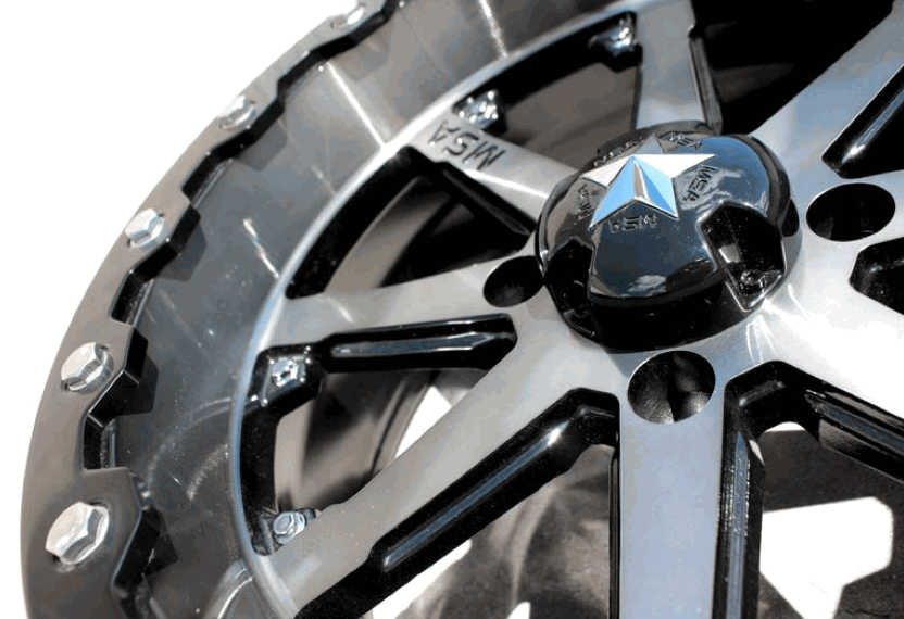 MSA M21 Lok Beadlock Wheels w/ EFX MotoClaw Tires UTV Direct