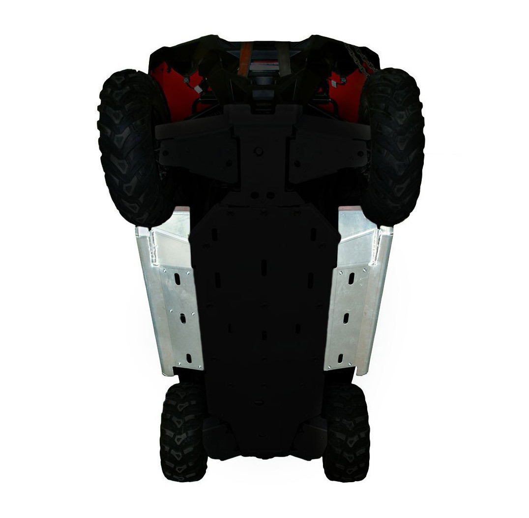 Aluminum Rock Slider and Floorboard Guards Polaris RZR 570/800 UTV Direct