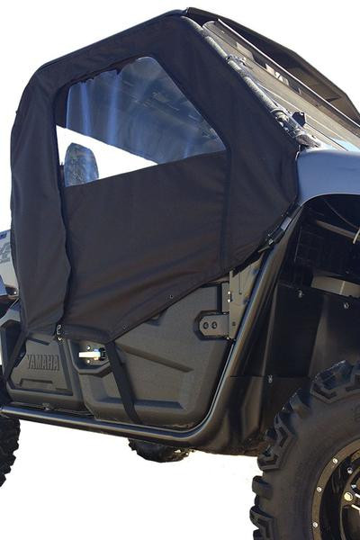 Universal UTV Storage Cover For Yamaha Viking VI EPS – 4-6 Seat, Black Vinyl (165x72x66in)