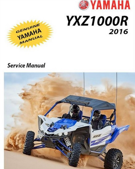 Yamaha YXZ 1000 R OEM Service Manual | UTV Direct