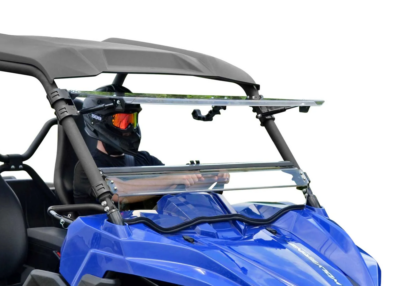 Yamaha Wolverine 700 Scratch Resistant Flip Windshield | UTV Direct