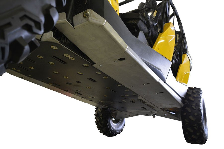 9Piece Complete Aluminum Skid Plate Set, CanAm Maverick UTV Direct Inc.