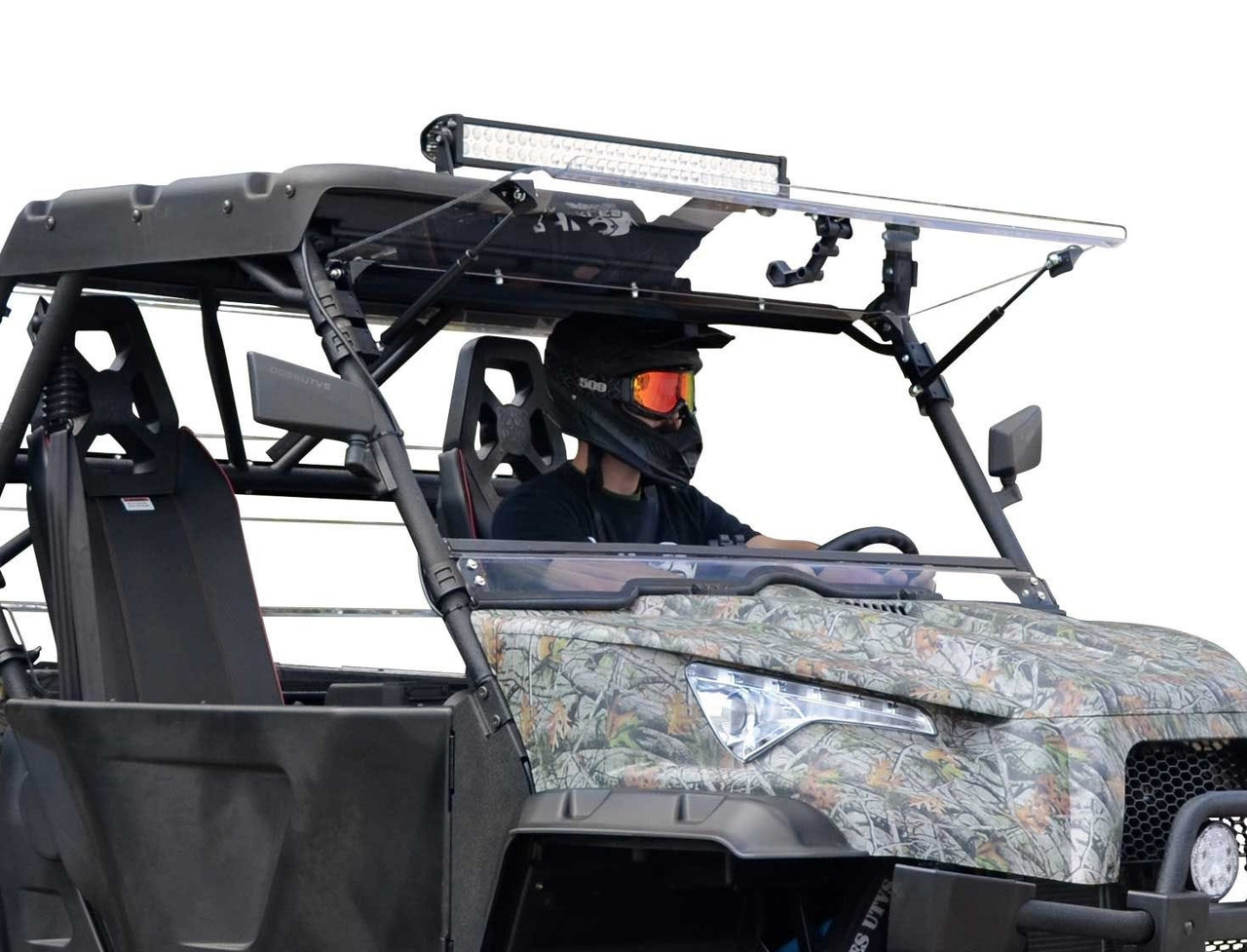 Odes Dominator Flip Windshield | UTV Direct