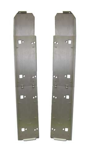 4Piece Floorboard Skid Plates & Rock Sliders, CanAm Commander MAX