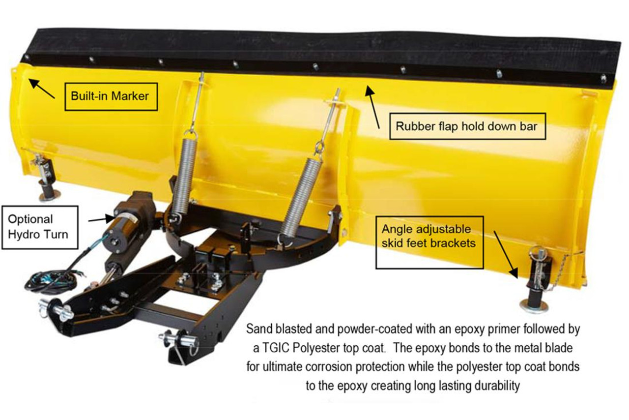 Denali Pro Series Snow Plow Kit Polaris UTV Direct