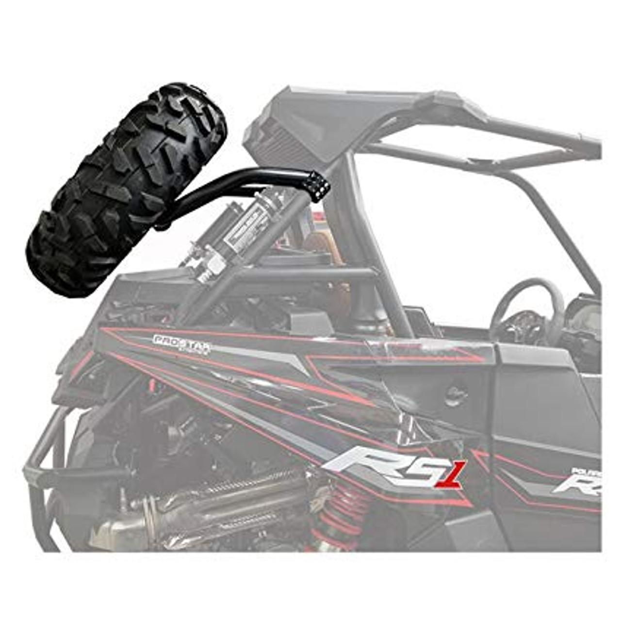 Polaris RZR RS1 Dual Clamp Spare Tire Mount UTV Direct