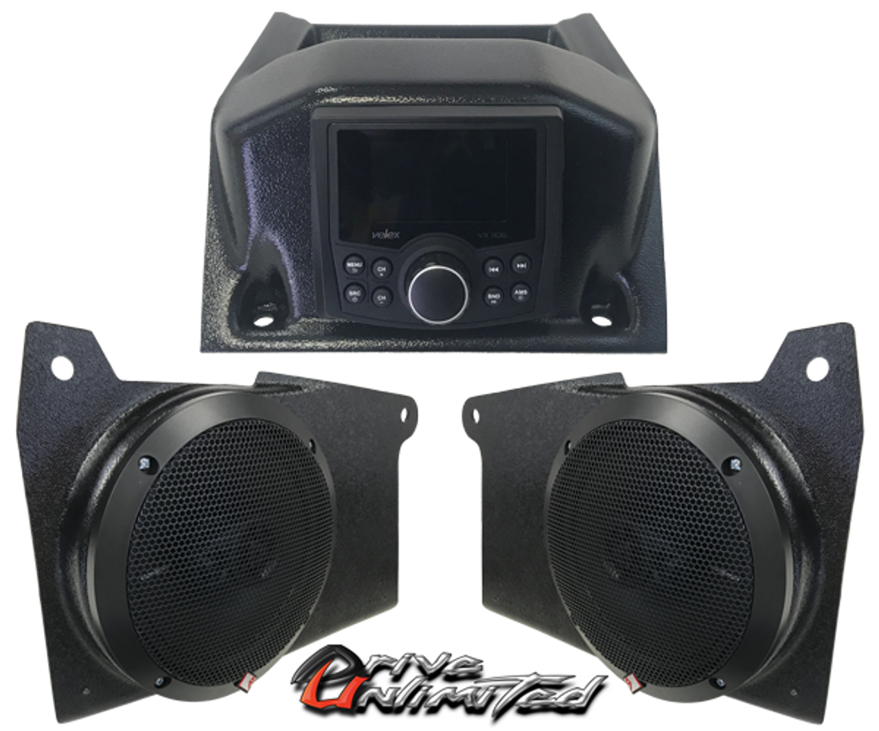 2018+ Polaris Ranger XP 1000 Dash Top Stereo System UTV Direct