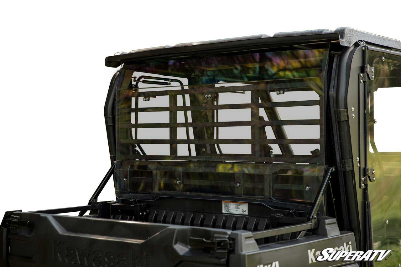 Kawasaki Mule Pro FXT/DXT Rear Windshield UTV Direct