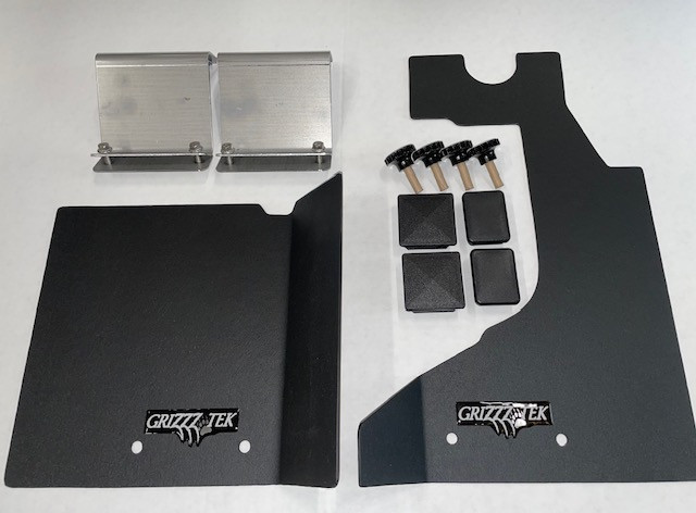 Grizztek Polaris Ranger Northstar XP 1000 Rear Mud Guard Kit | UTV