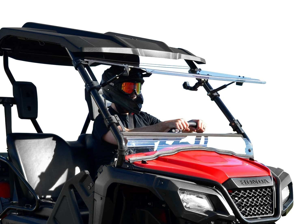 Honda Pioneer 520 Scratch Resistant Flip Windshield | UTV Direct