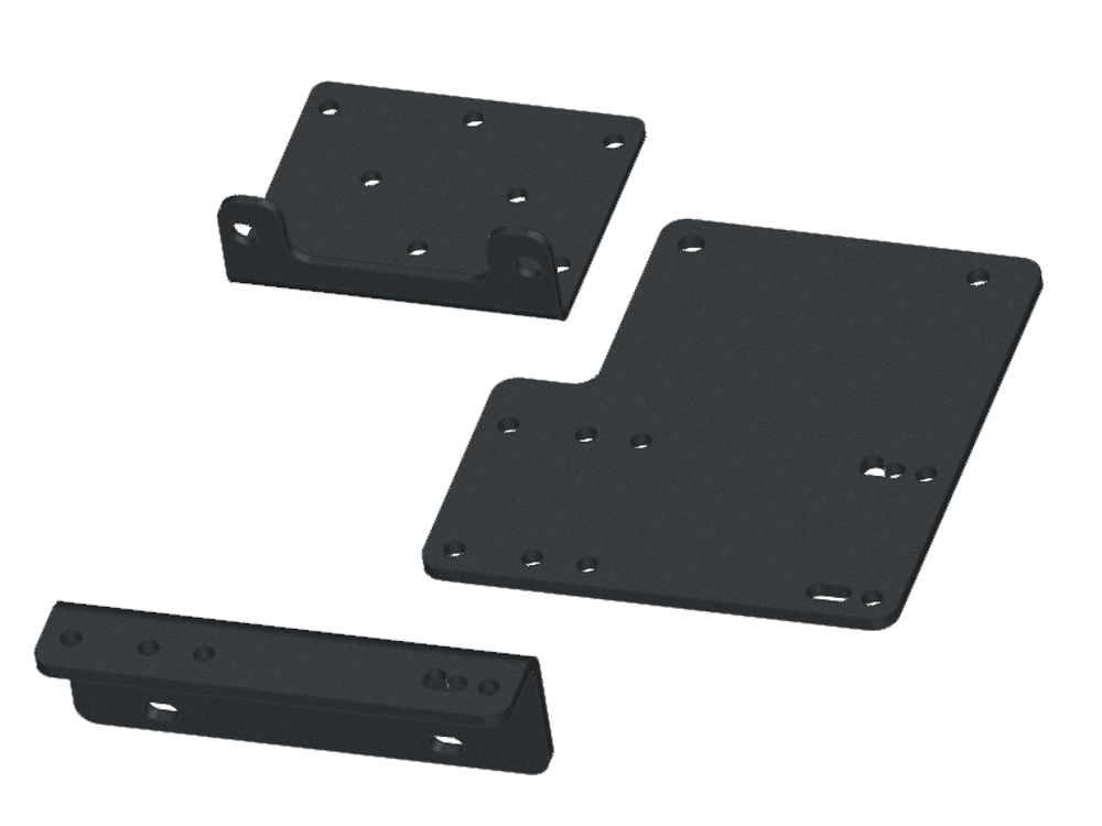 Kawasaki Mule 40004010 Series Winch Mount UTV Direct