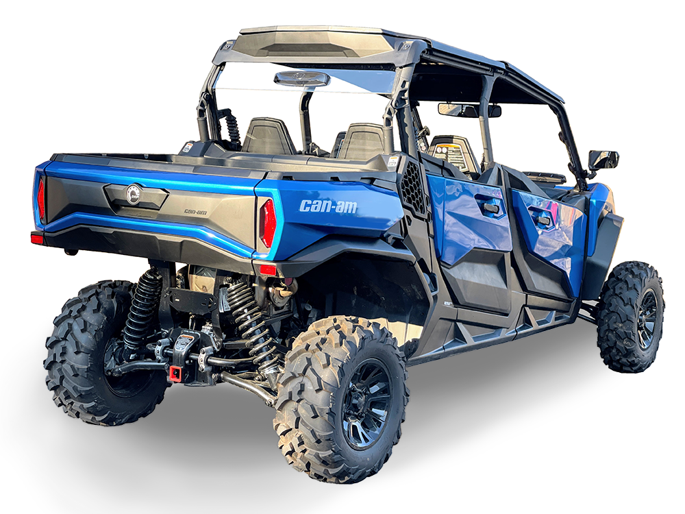 Can Am Commander Doors Can-Am OEM Heavy-Duty Steel Rear Bumper For ...