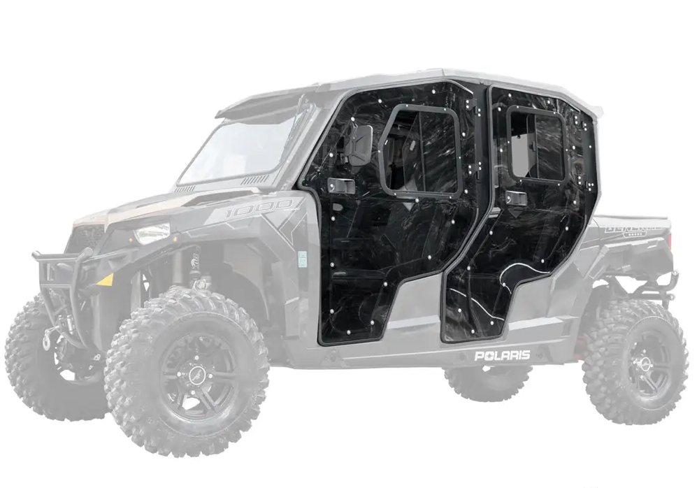 sold プロテアリース Polaris General 1000-XP 4-Seat Scratch Resistant Full Cab Doors